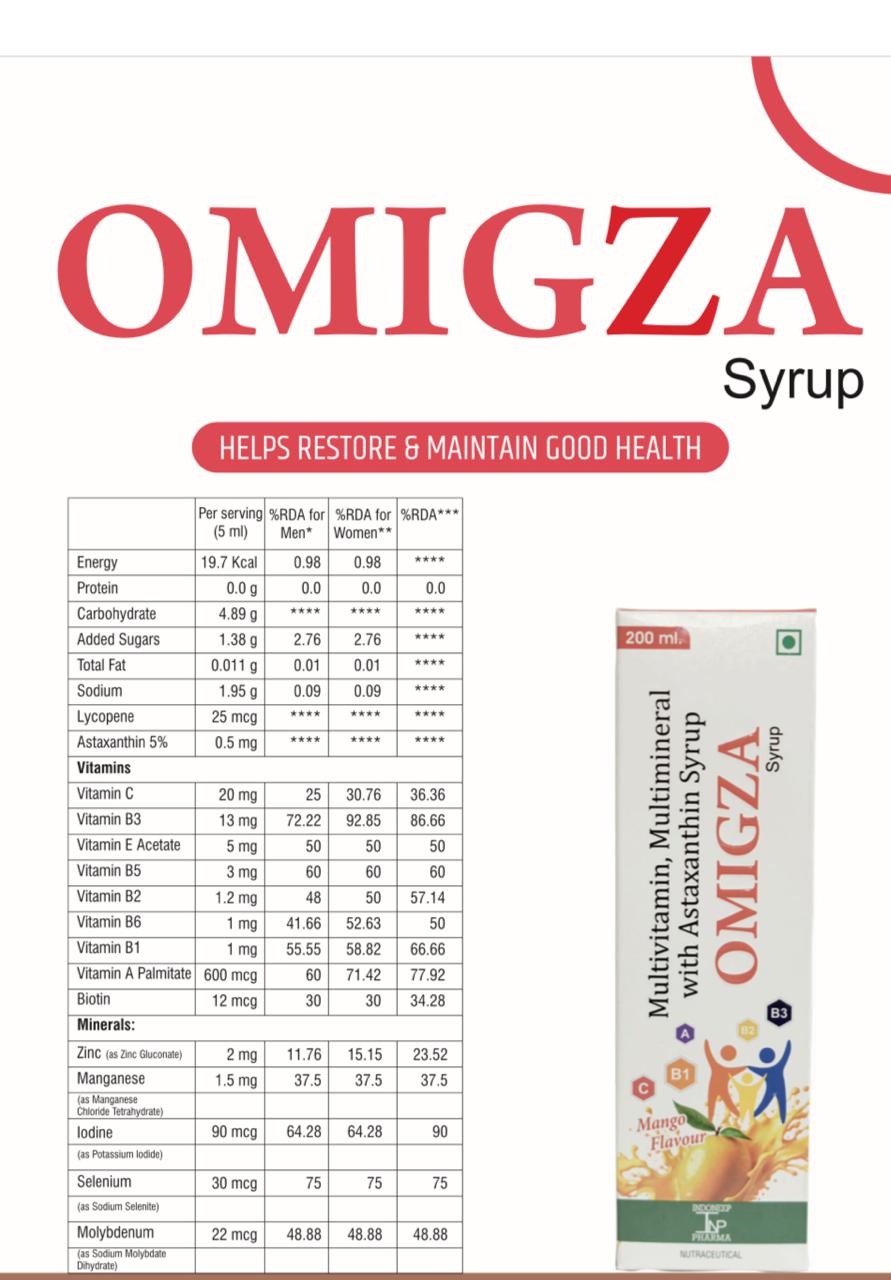 OMIGZA Syrup